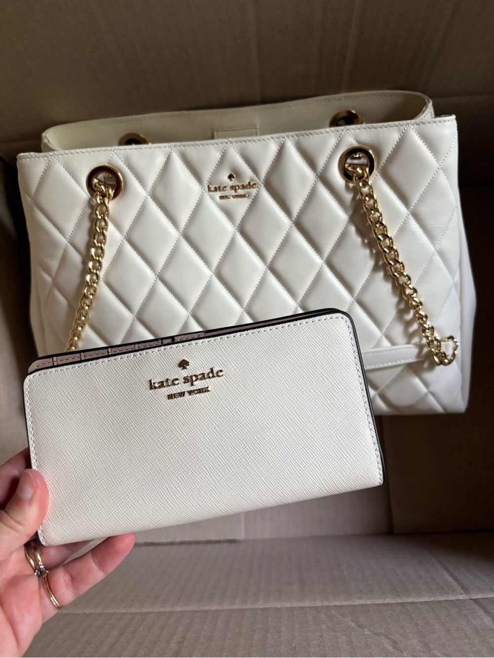 Kate Spade bag and wallet